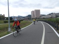 The Jingmei Riverside Bike Path