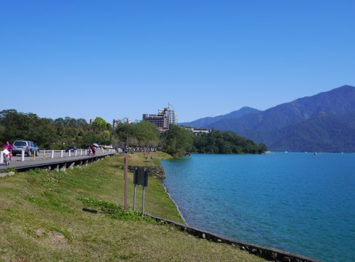 日月潭國家風景區-水社壩堰堤