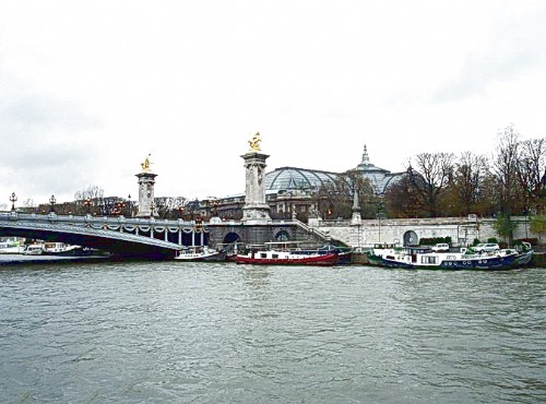 塞納河Seine River-塞納河-亞歷山大三世橋