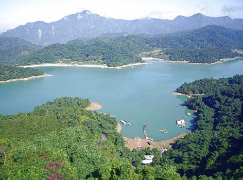 日月潭國家風景區-水波漣漣湖面如紗