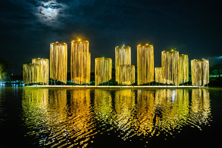 月津港燈節資料照片 / 臺南市政府文化局提供